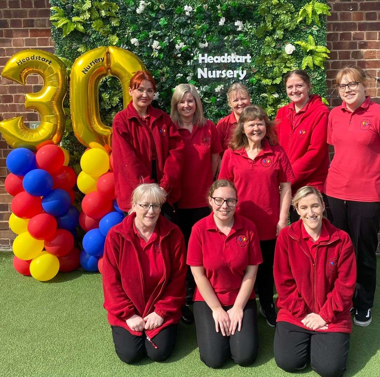 Staff for the under three year old children.