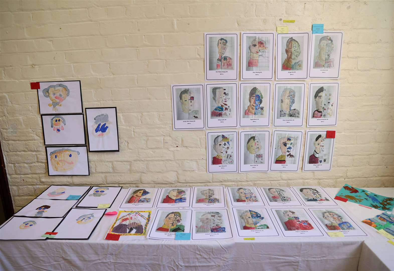 Some of the art entries