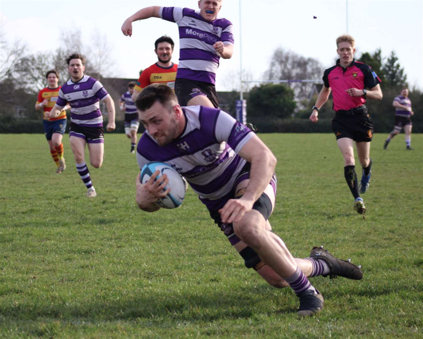 Stamford scored 50 points in their victory over Stockwood Park at the weekend. Photo: Darren Dolby