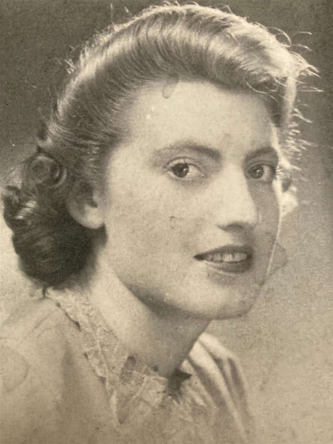 Joan Briggs when she was younger.