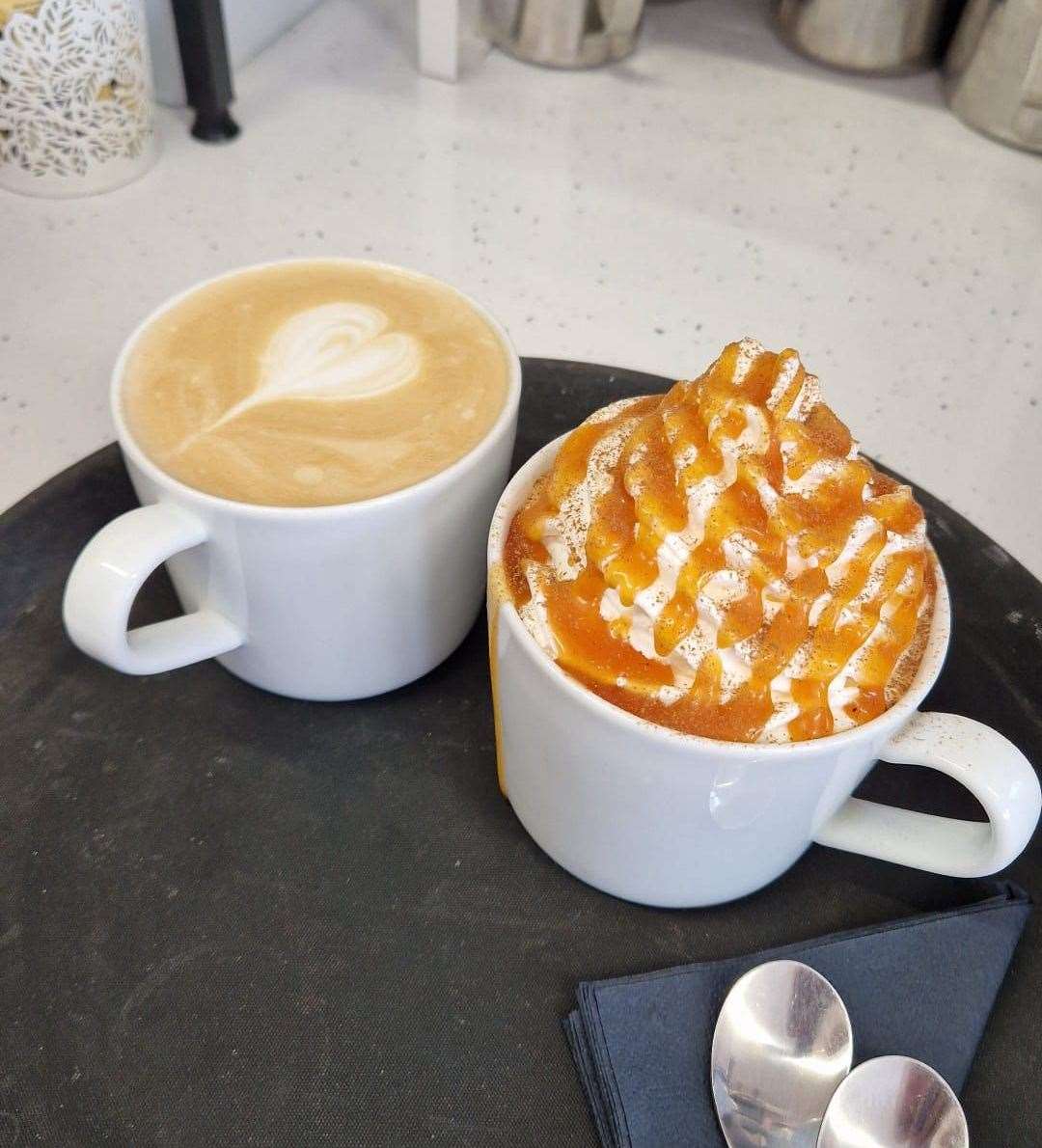 Hot chocolates and pumpkin spiced lattes