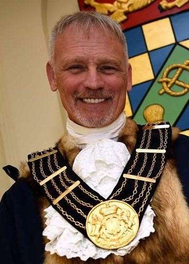 Mayor of Grantham Dean Ward. (43958548)