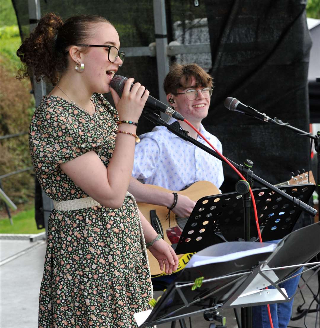 Young talent was given a stage at the Wellhead. Photo: Iliffe Media