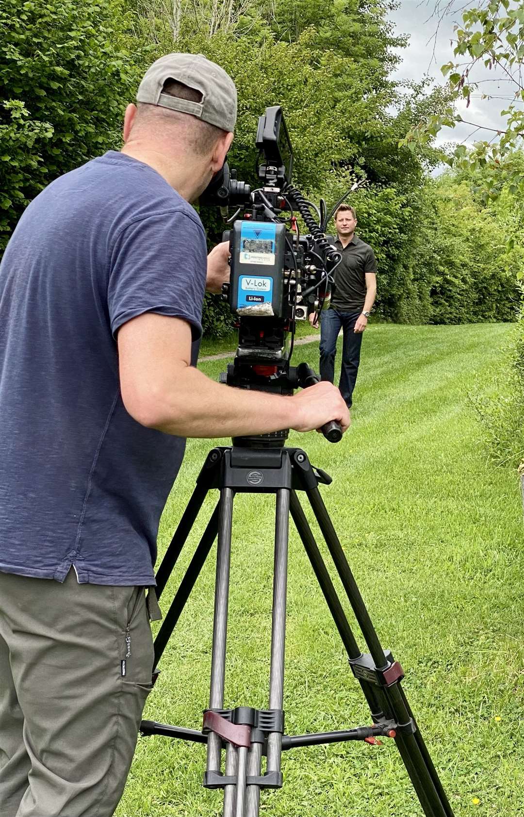 George Clarke was at the location for a few days