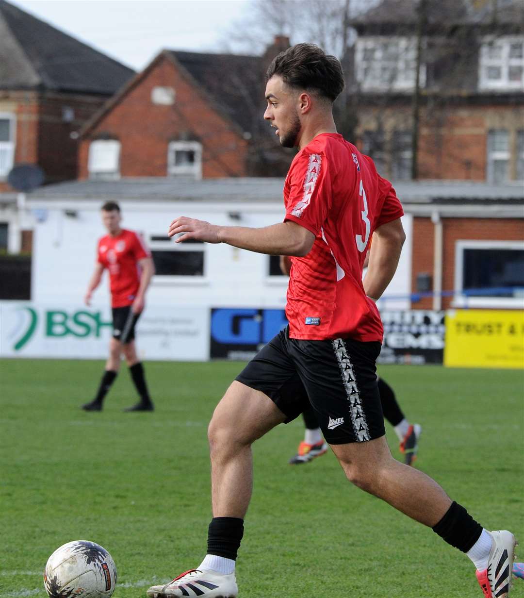 Krisztian Gagyi scored the second goal. Photo: Chris Lowndes