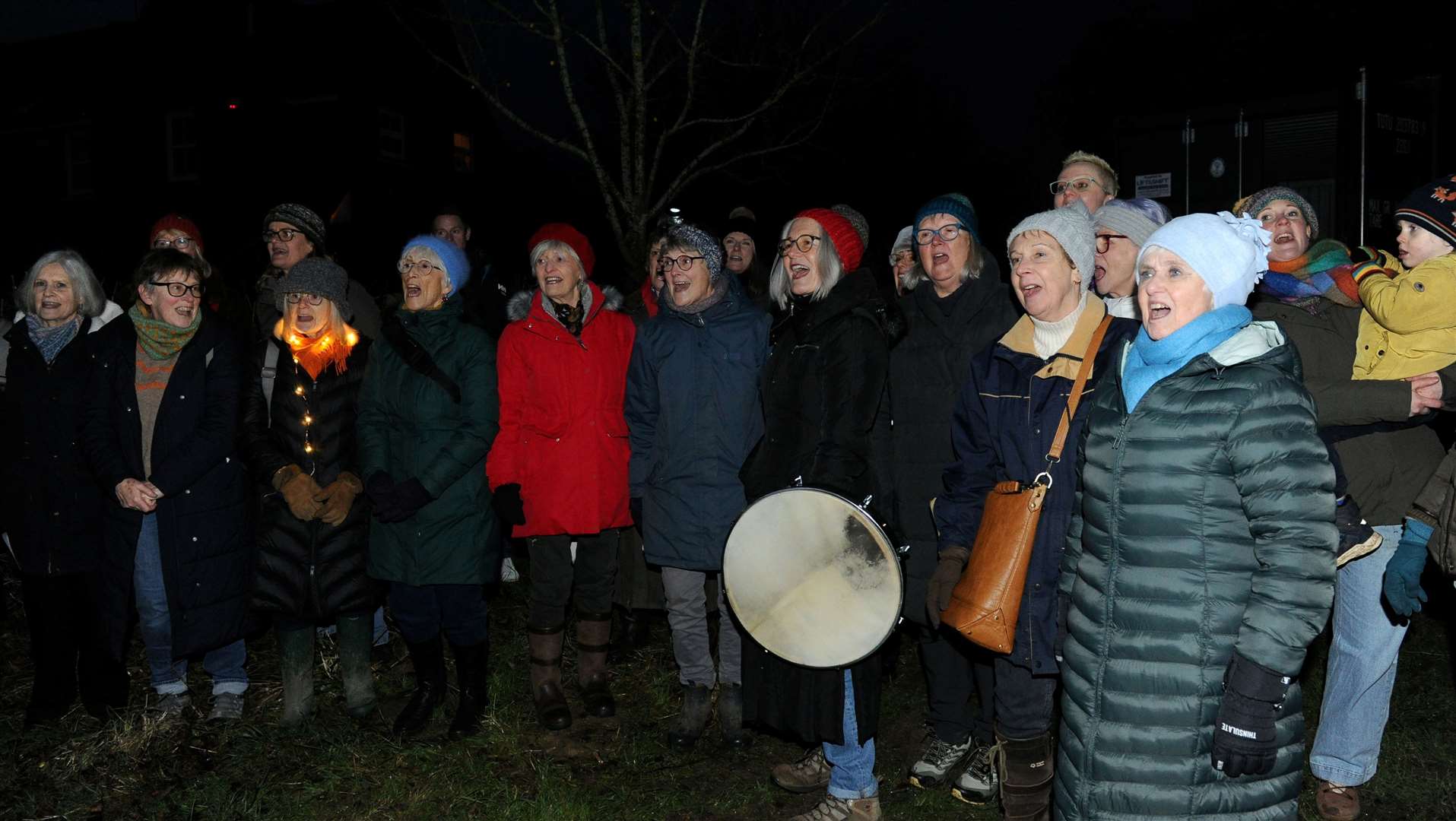 Woven Chords performed during the event. Photo: Chris Lowndes