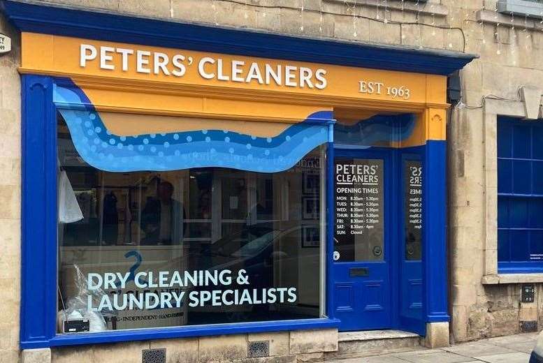 Peters' Cleaners in Stamford is shortlisted for the Customer Care category at the Rutland & Stamford Mercury Business Awards 2024
