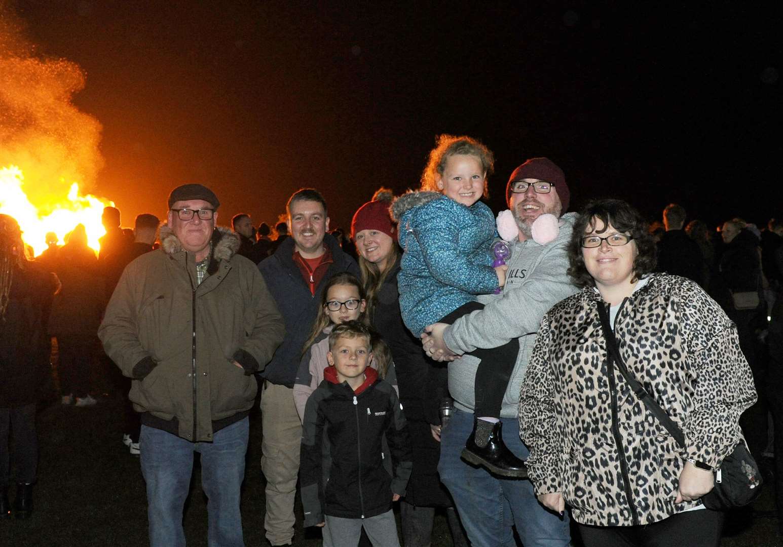 Families gathered at Stamford Welland Academy. Photo: Chris Lowndes