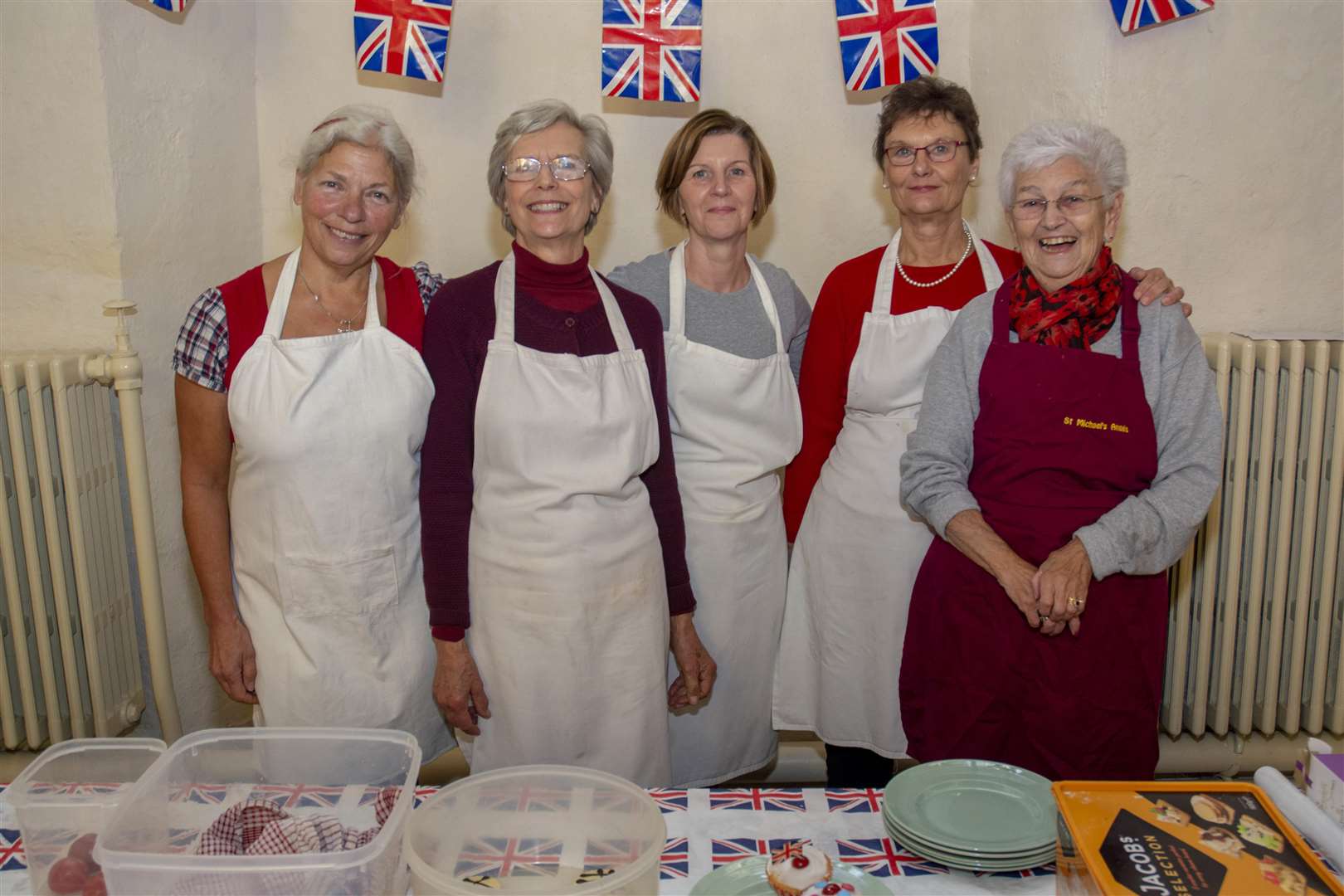 Langtoft patriotic afternoon tea