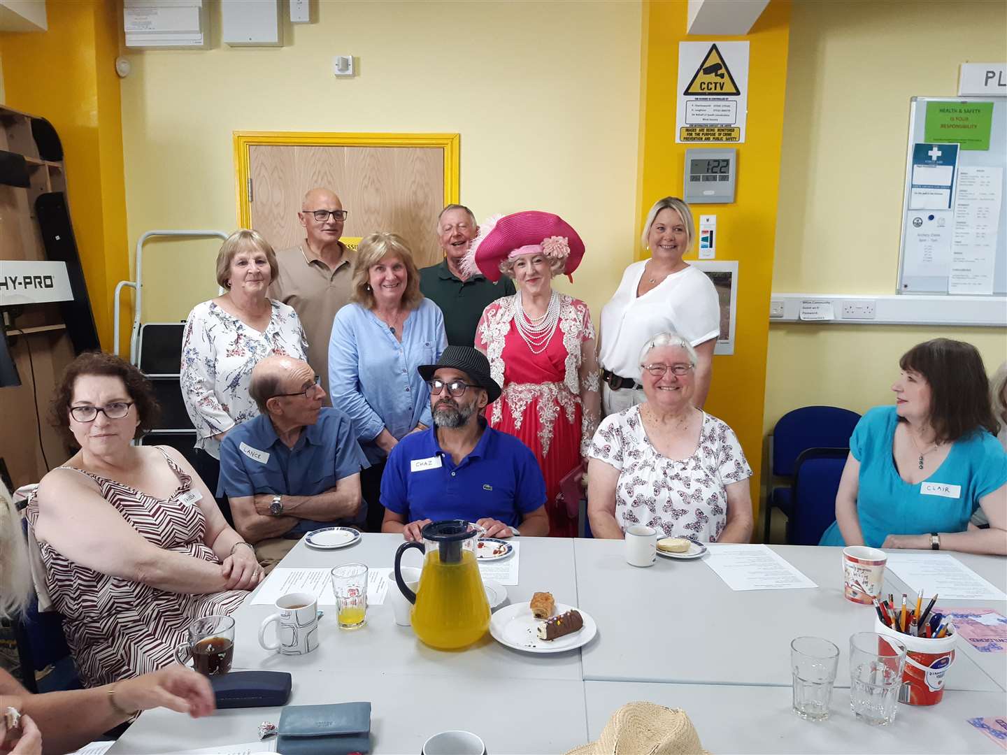 St Peter's Hill Players visited the dementia cafe in Grantham.
