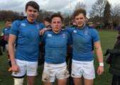 King's School trio played for the Midlands squad.