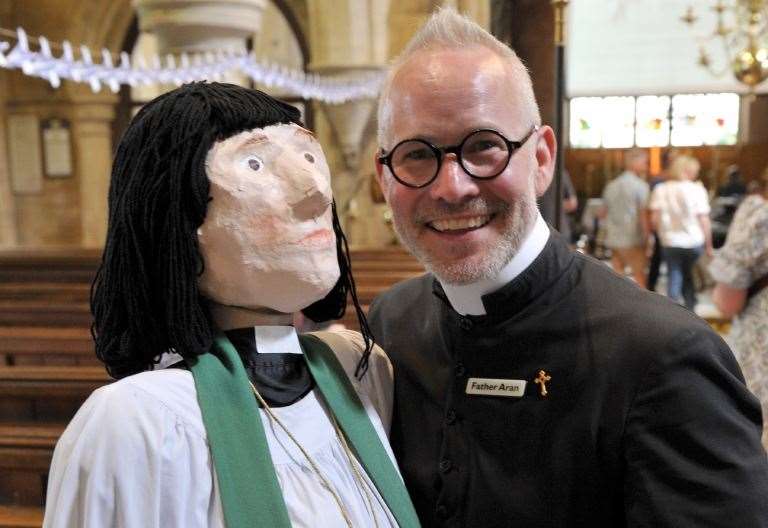 Uffington Scarecrow Festival 2024 includes Bill and Ben, Bagpuss, Top Gear and University Challenge