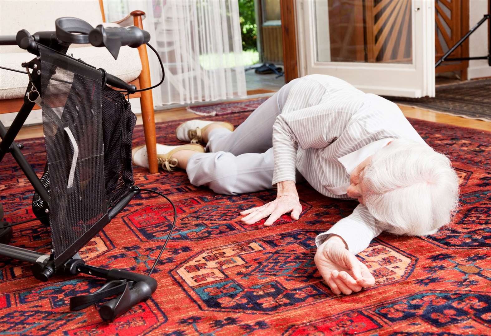 Falls often lead to the need for a hospital stay. Photo: iStock/SilviaJansen