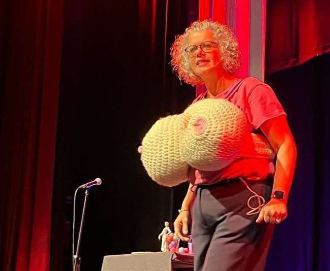 Zeph Churchill is currently touring with her show Is It Me Or Is It Hot In Here? PHOTO: SUBMITTED