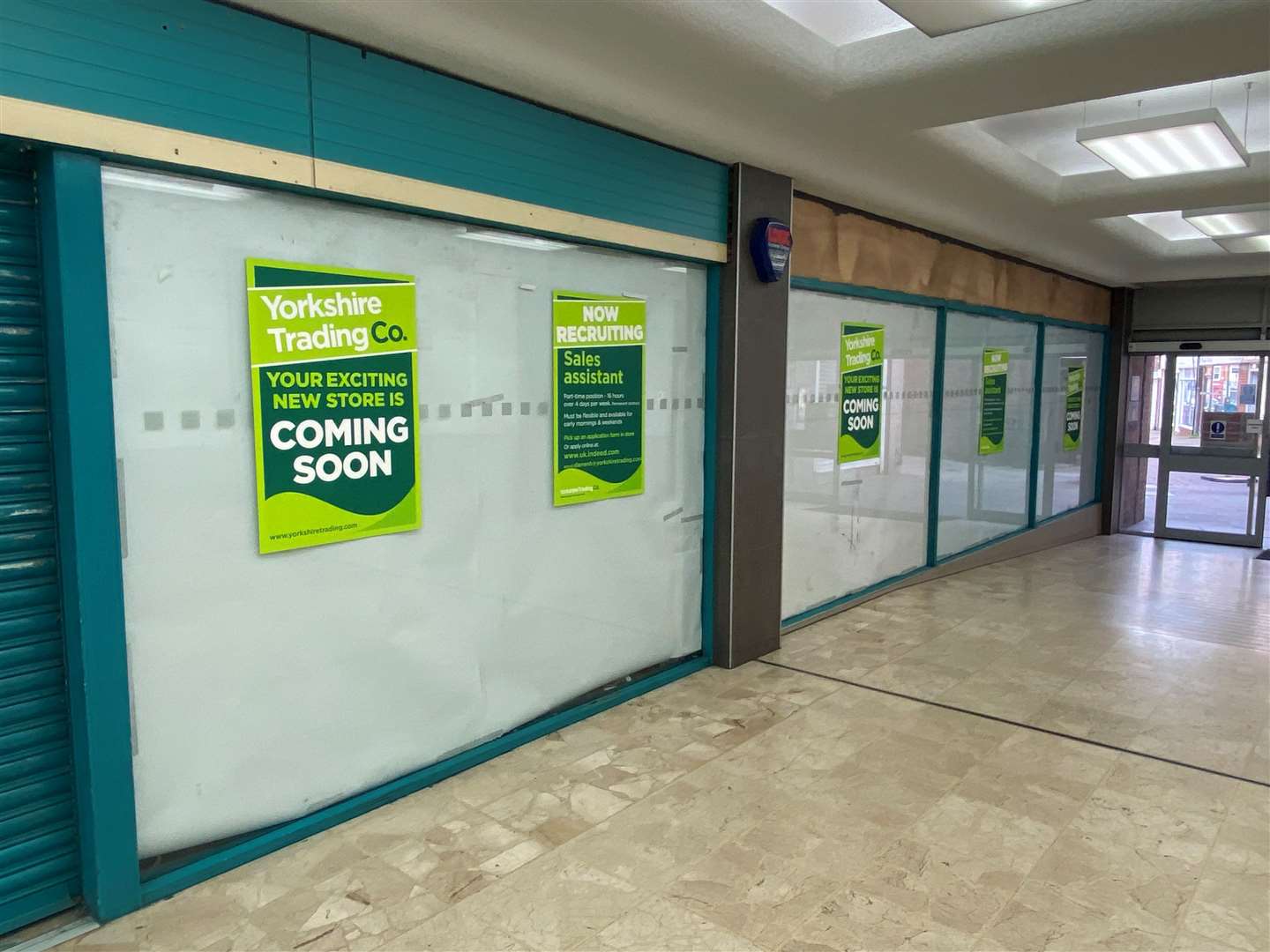 The new Yorkshire Trading Co store will be opening in the former Poundland store.