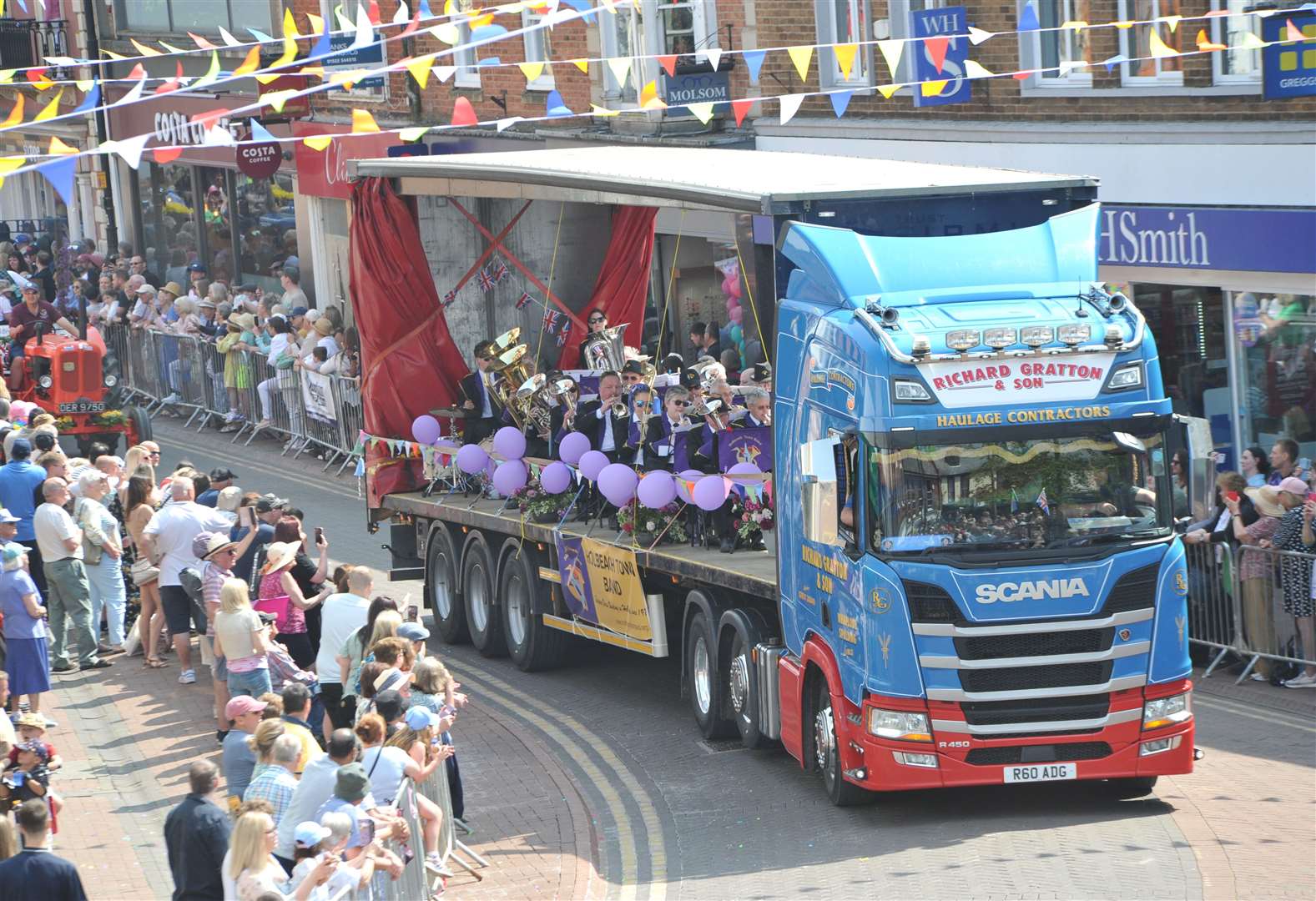Holbeach Town Band entertain the crowds PHOTO: CHRIS LOWNDES