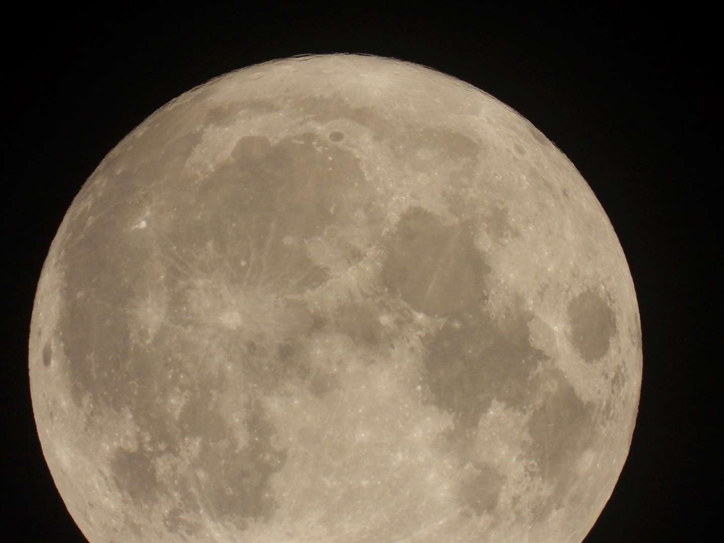 The rare blue supermoon captured on a Nikon p1000, using 3,000 times zoom. Photo: Tim Harrison