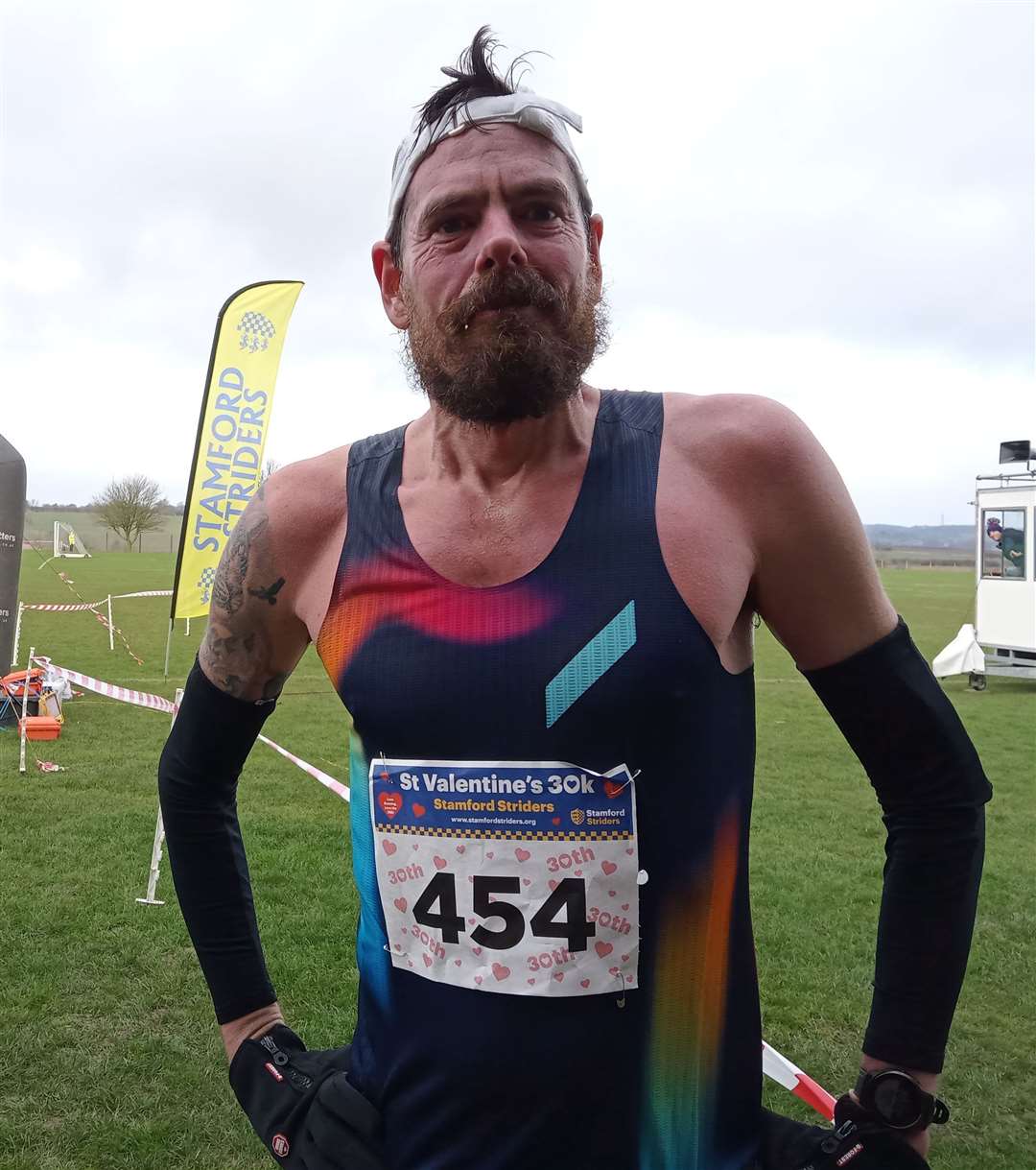 Phil Martin from Peterborough was in second place. Photo: Suzanne Moon
