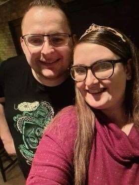 Lewis John and fiancee Sarah Louis Morley. (54937727)