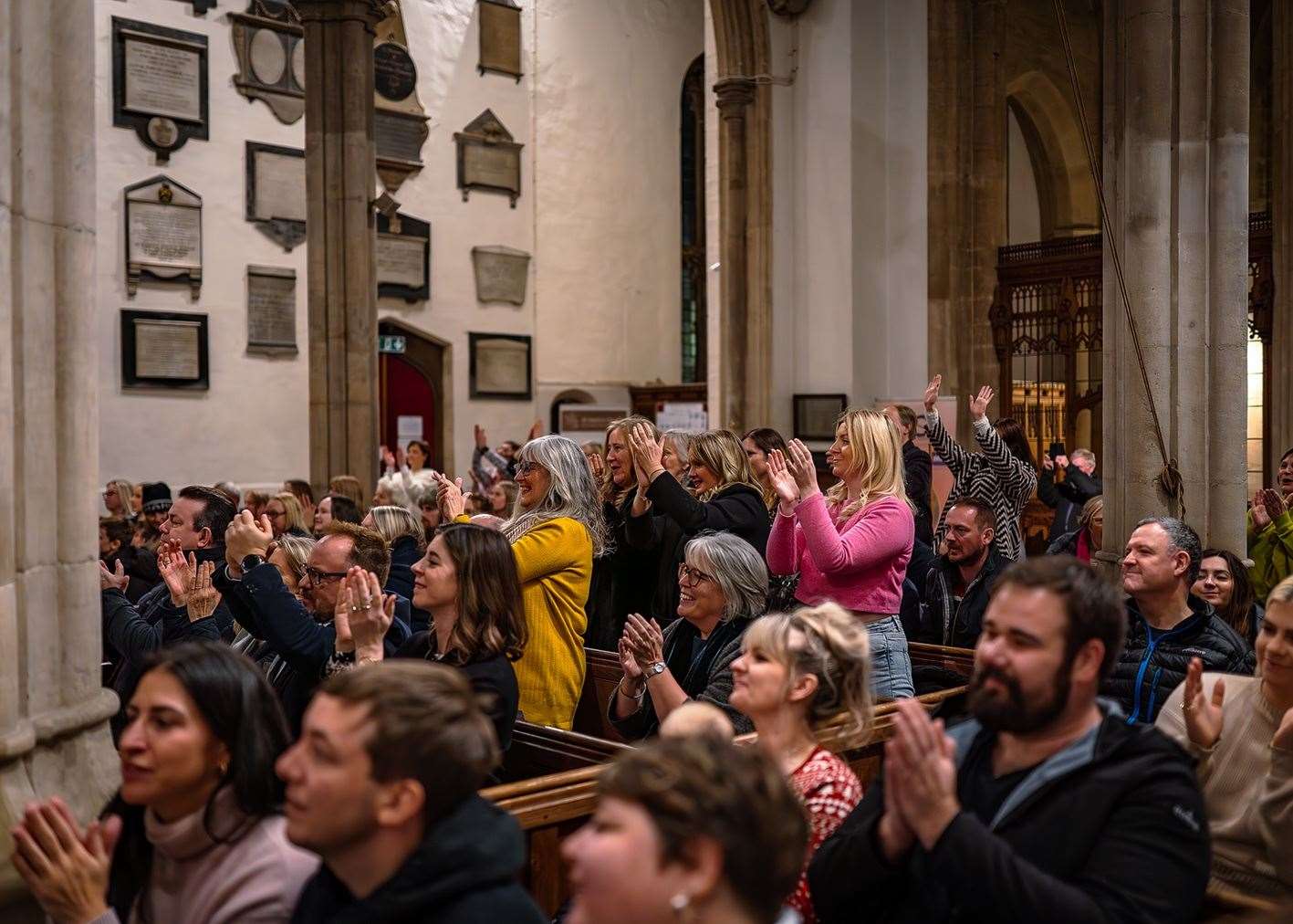 The audience will be encouraged to sing along to the carols