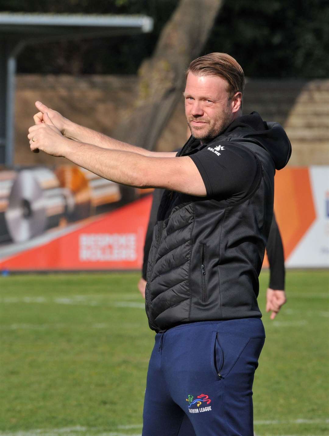 Spalding manager Jimmy Dean. Photo: Chris Lowndes