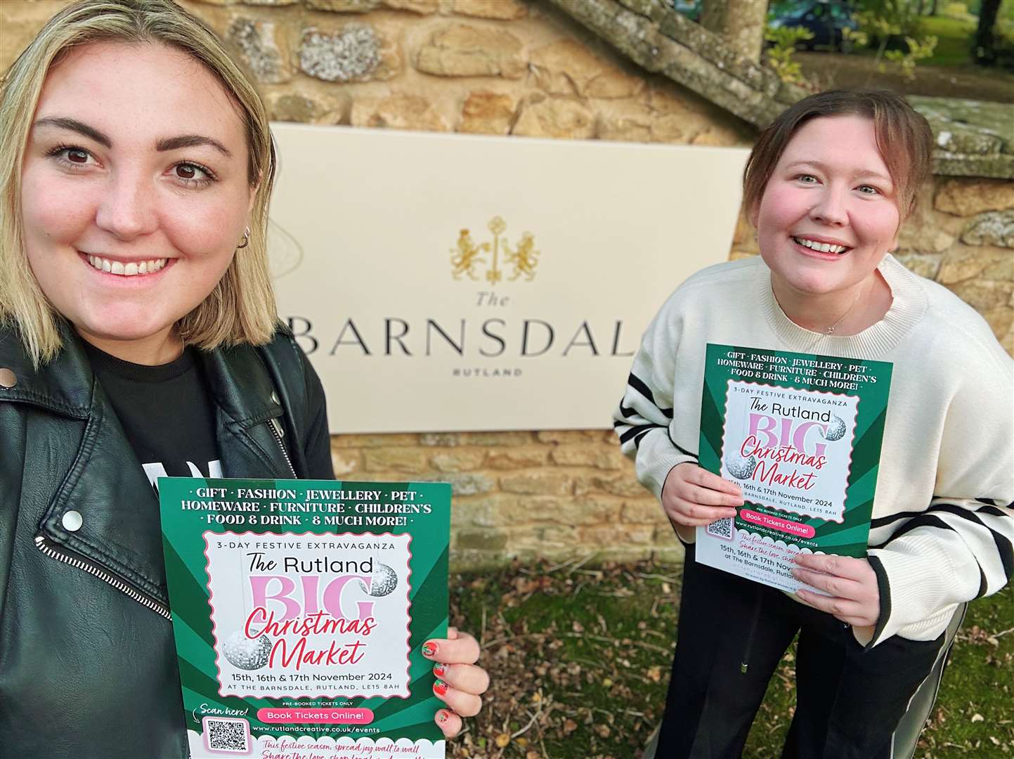 Charlie Pallett and Victoria Bullett are hosting the event. Photo: Rutland Women in Business