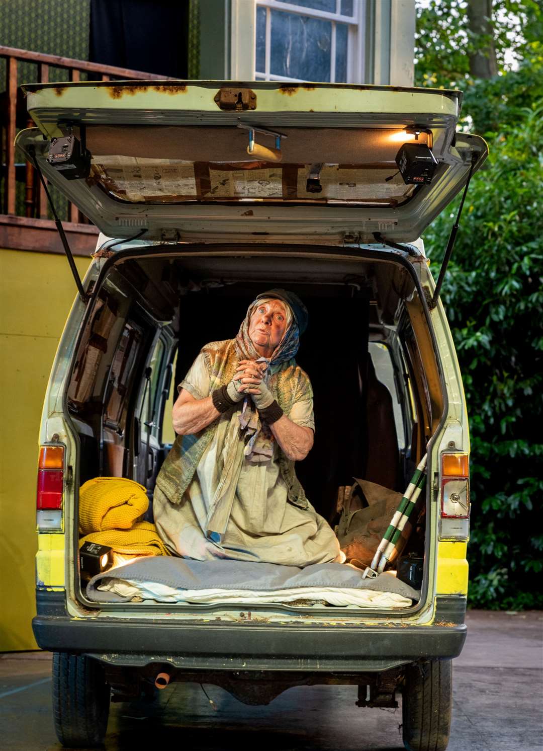 Angela Harris in The Lady in the Van