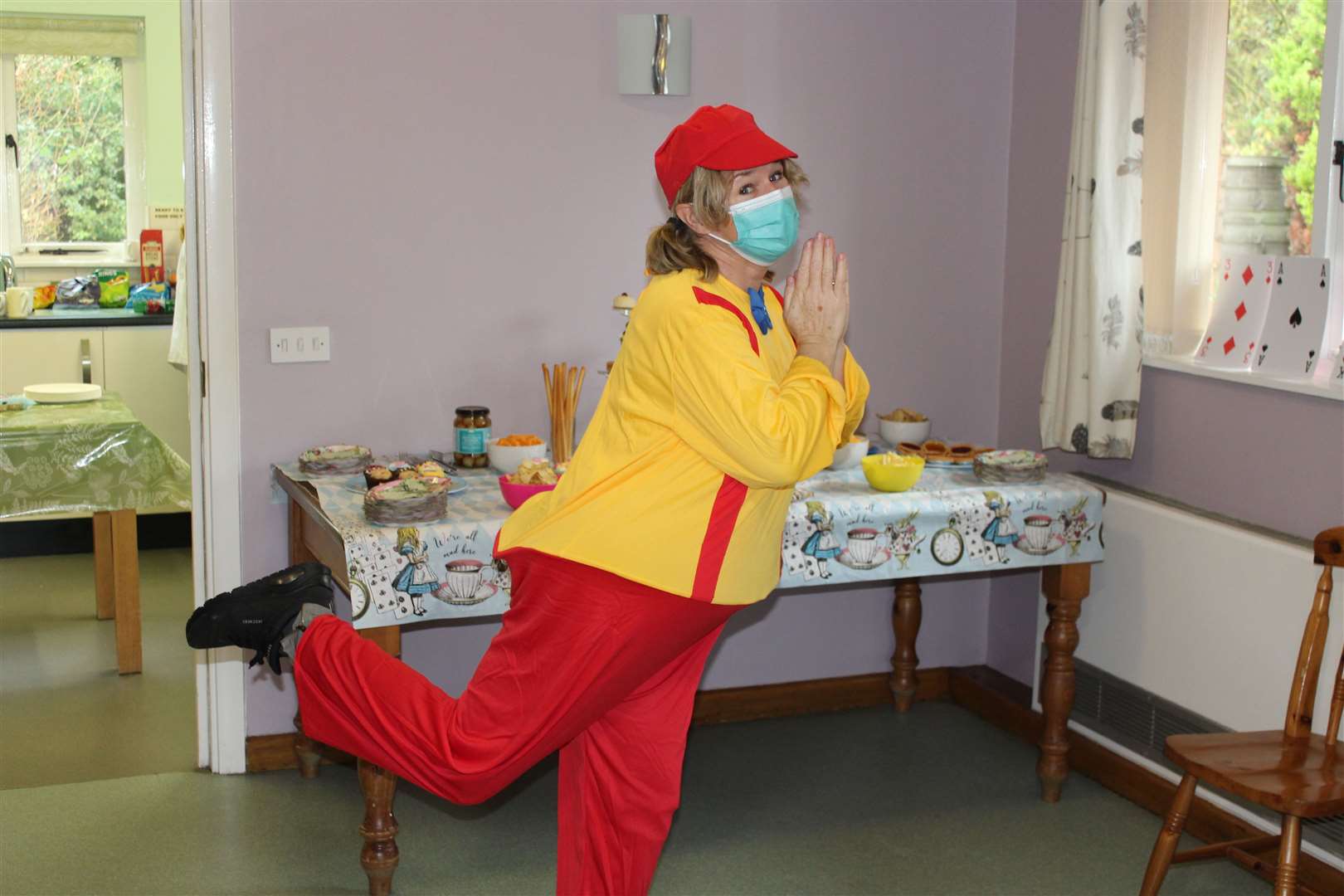 Harrow Street Grantham hosted a Mad Hatter themed tea party to celebrate reopening. Credit: Ambient Support (53025324)