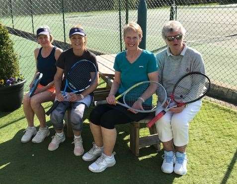 The ladies team who defeated David Lloyd was Deborah Powell, Joanna Maynard, Anne Boyce and Laura Reekie.