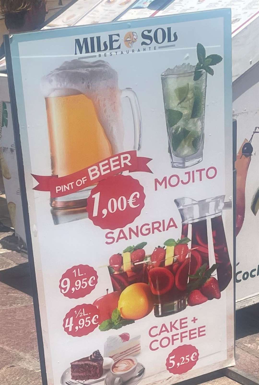 I still can't get over the prices