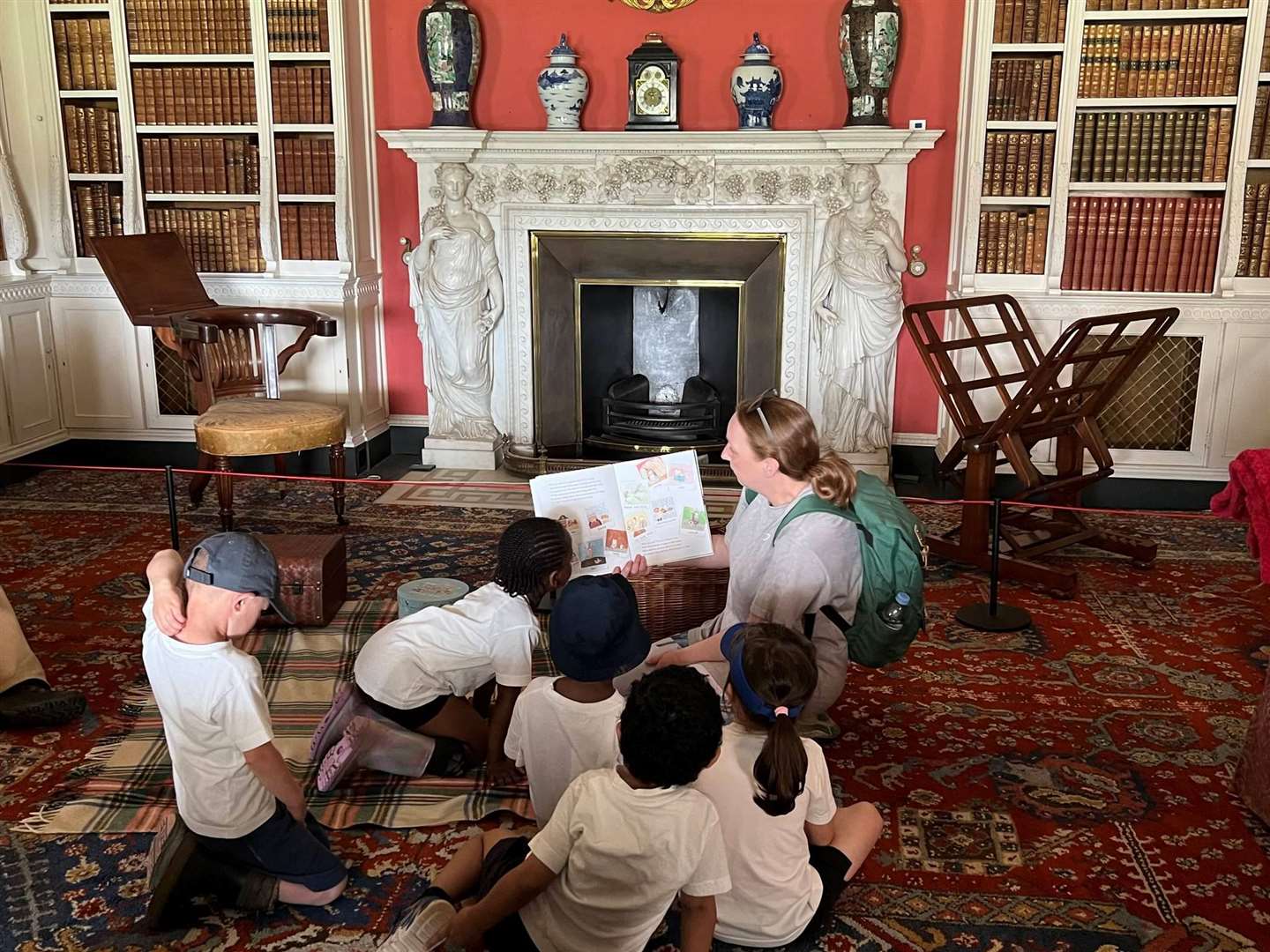 A look inside Belton House.