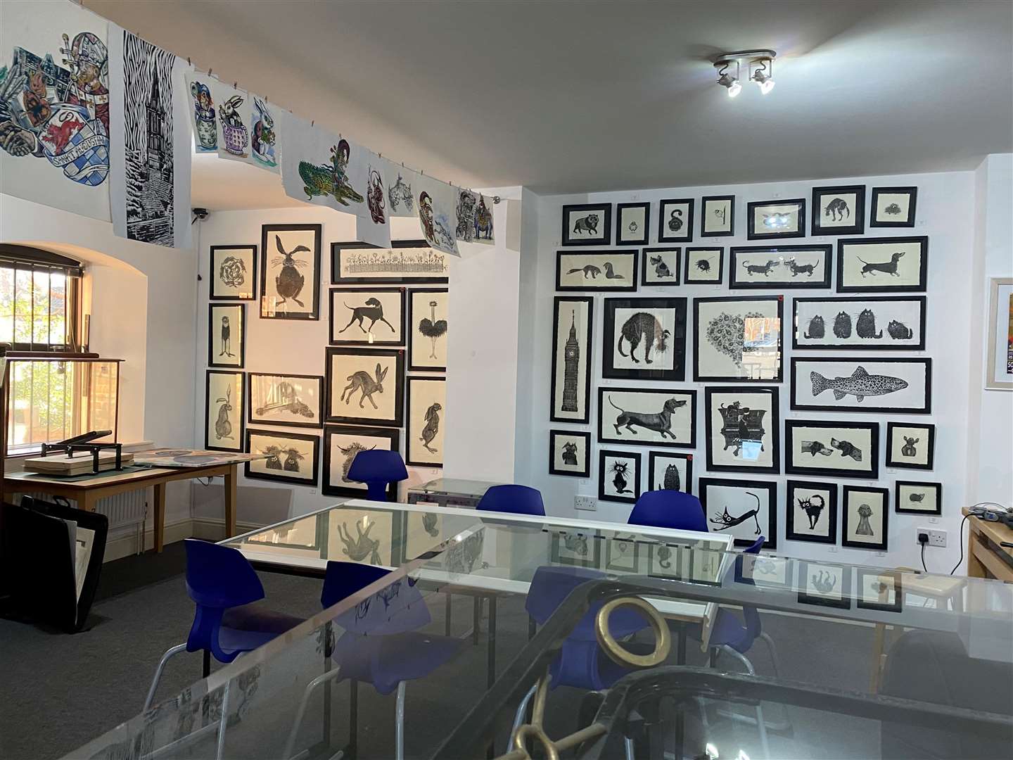 Some art of display.