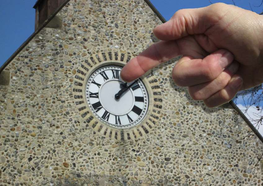 Don’t the clocks go back this weekend
