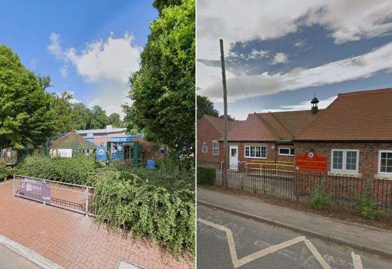 Langar C of E Primary School and Queen Eleanor Primary School, Harby, have been selected for the connectivity boosting project. Photos: Google Maps
