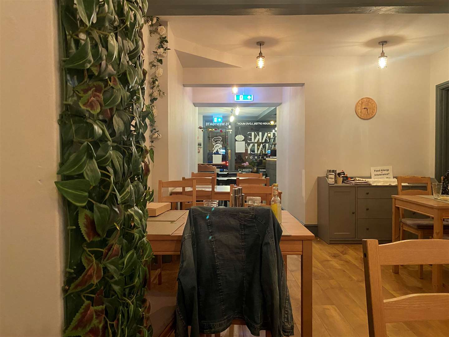 A look inside the Take Italy Bistrot in Westgate, Grantham.