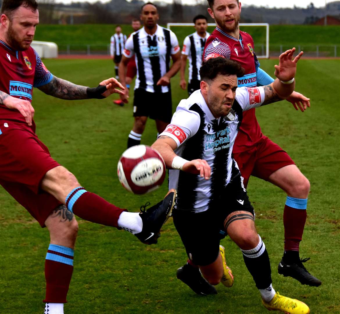 Dan Cocks suffered an early red card. Photo: John Burgess