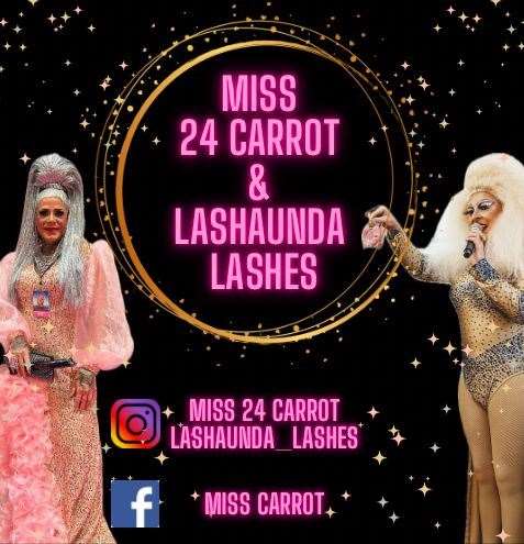 Miss 24 Carrot and Lashaunda Lashes can be found on Instagram and Facebook. PHOTO: SUBMITTED