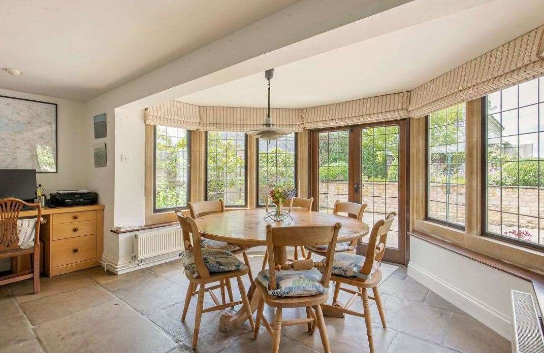 The breakfast area in Lyndon Road, Hambleton. Photo: Savills