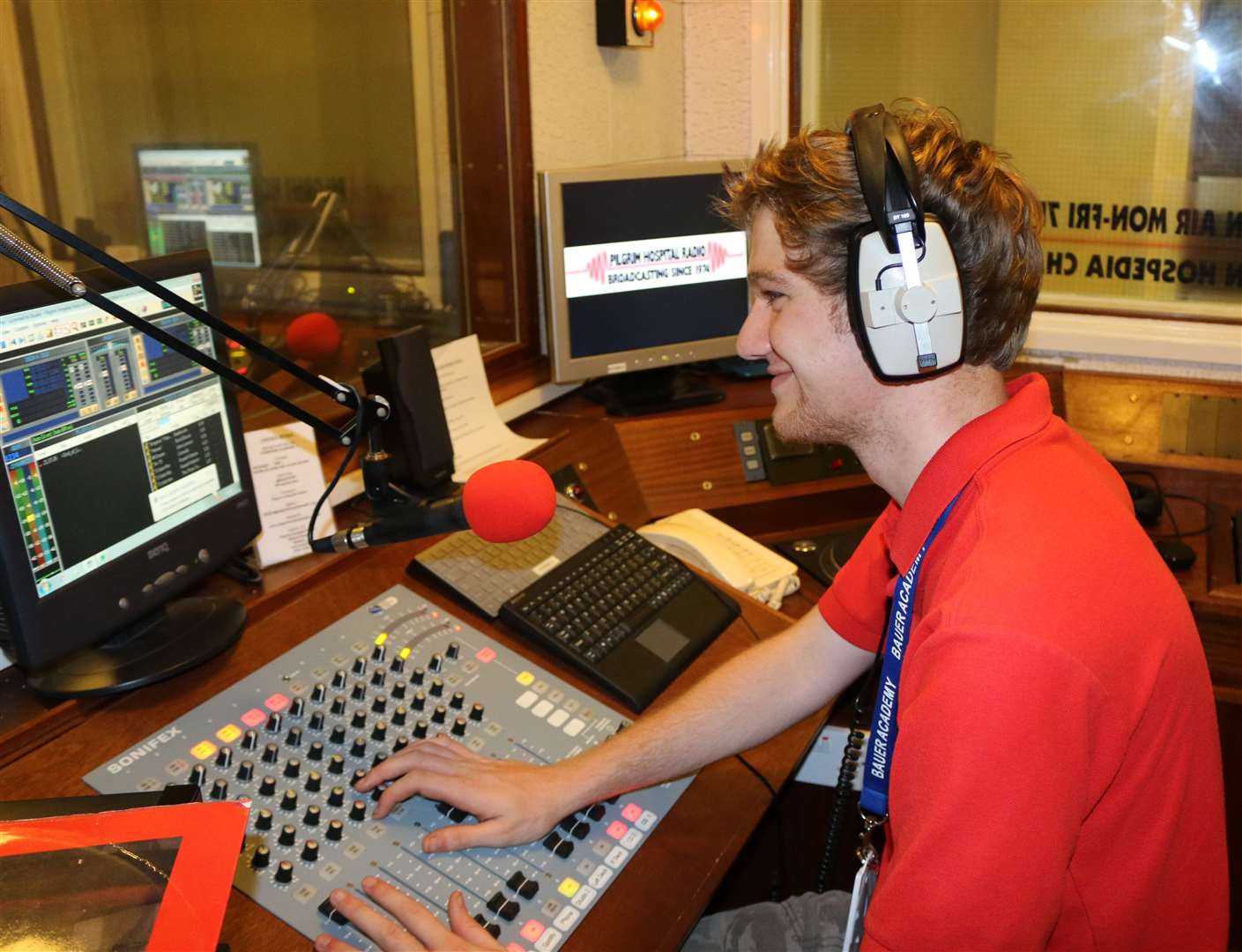 Ash in the studio