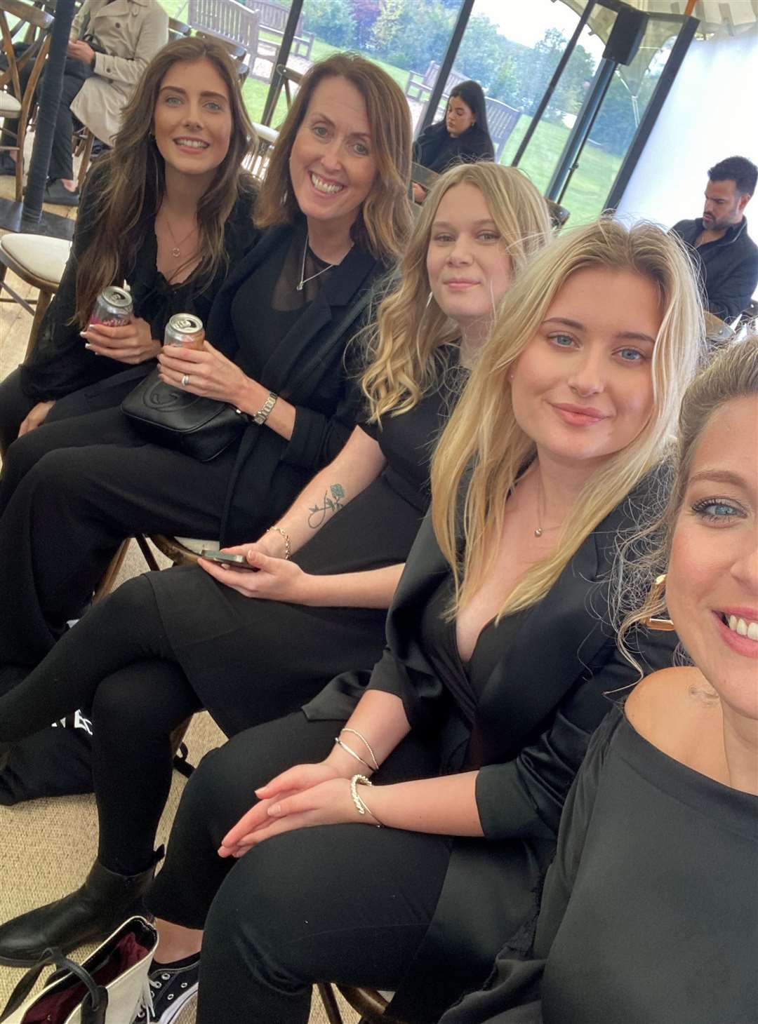 Strands of Spalding staff (Sophie, Sharon, Courtney, Tillie and Chelsea) pictured at the Aveda Autumn Equinox