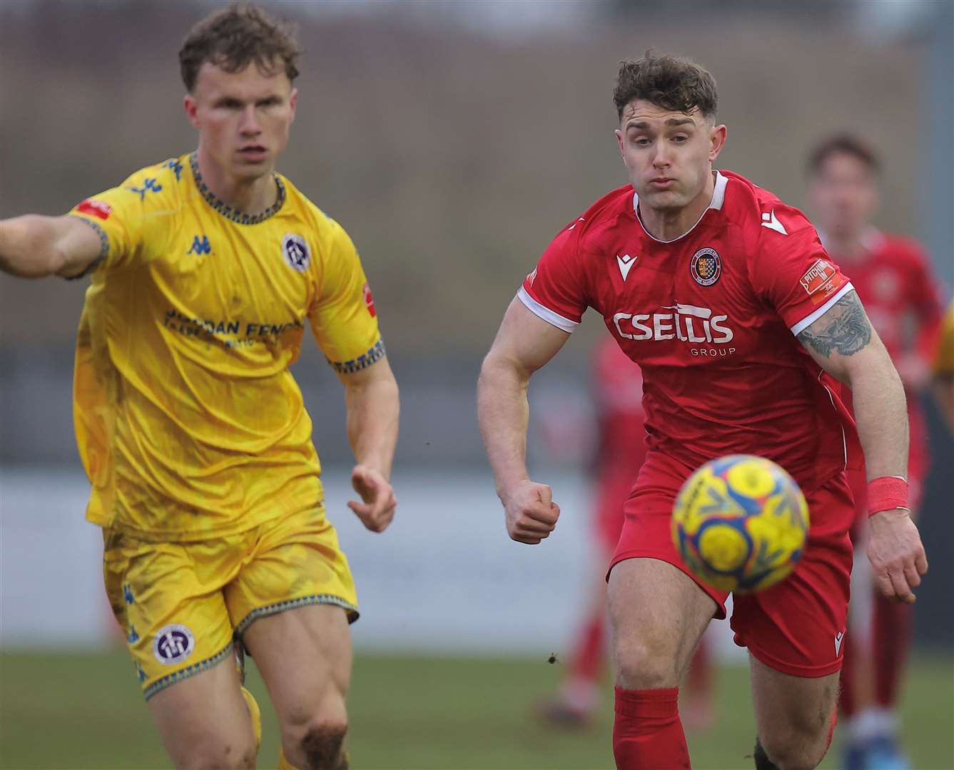 Stamford were beaten at home by Leiston on Saturday. Photo: Rob O'Brien