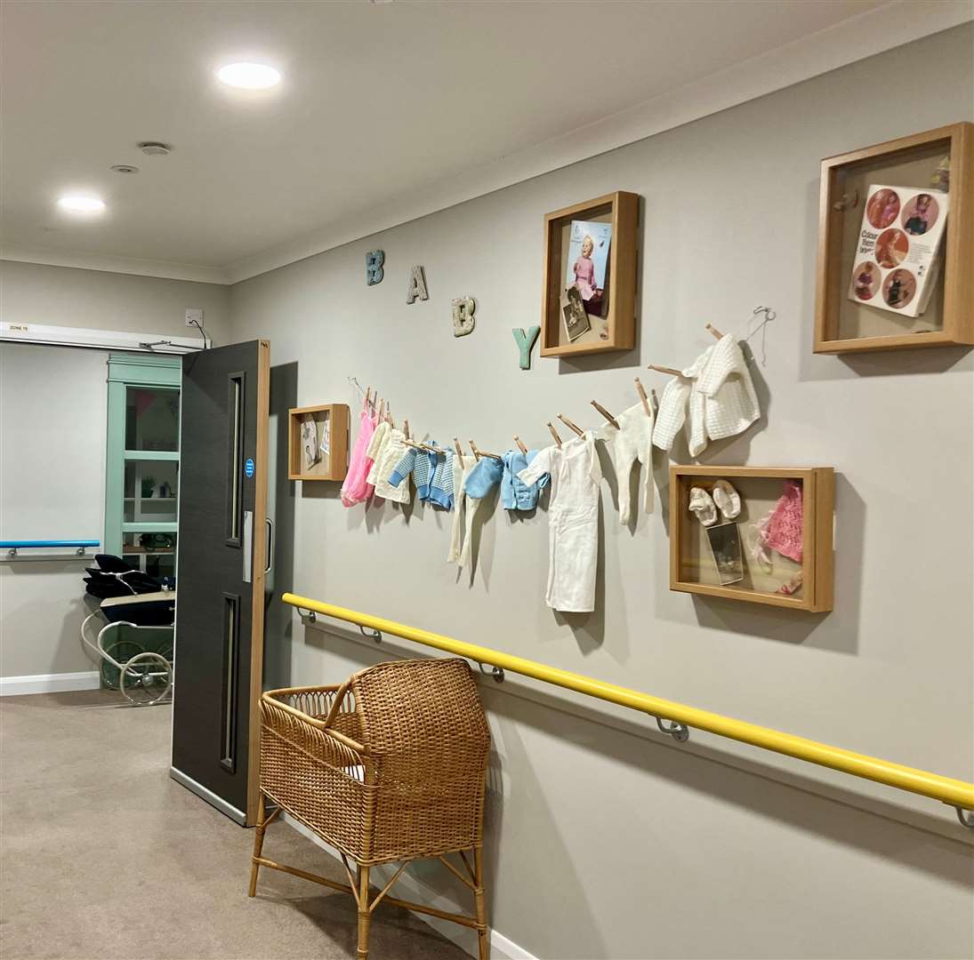 The project at Holbeach Meadows aims to help residents with dementia connect with memories. PHOTOS: SUBMITTED