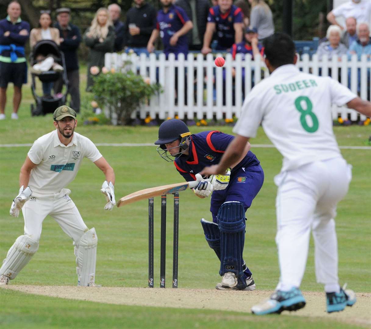 Action from Ufford Park's match with Stamford Town. Photo: Chris Lowndes