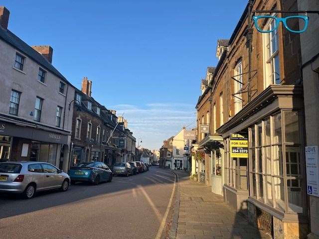 Uppingham town centre