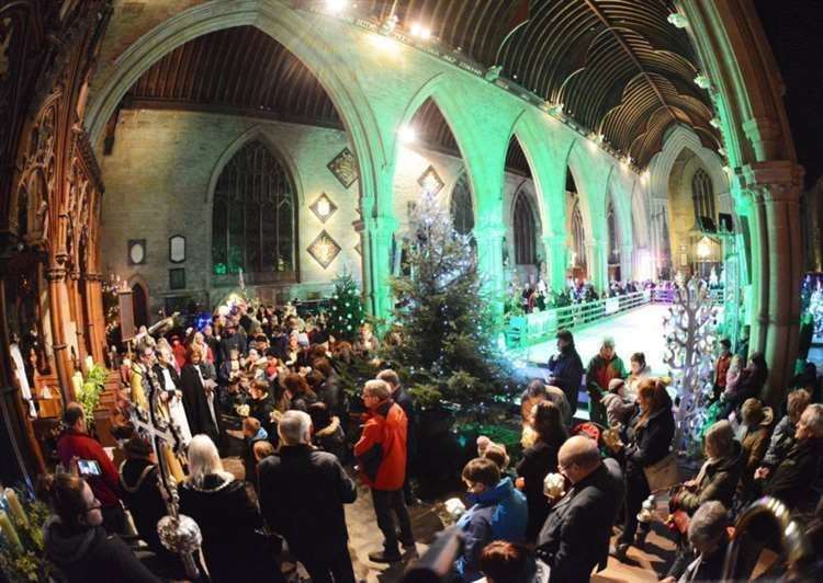St Wulfram's Church will host a Christmas tree festival with an ice skating rink (51980464)