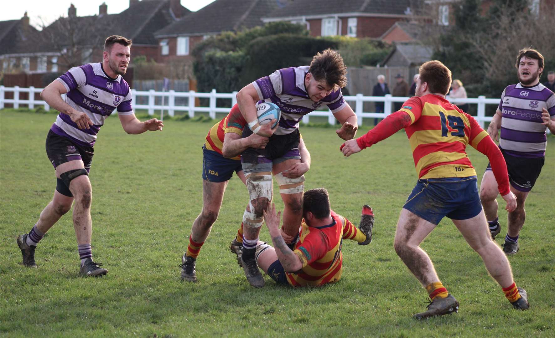 Stamford scored 50 points in their victory over Stockwood Park at the weekend. Photo: Darren Dolby