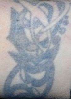 Police have issued images of these tattoos in a bid to identify a body. Photo: Lincs Police