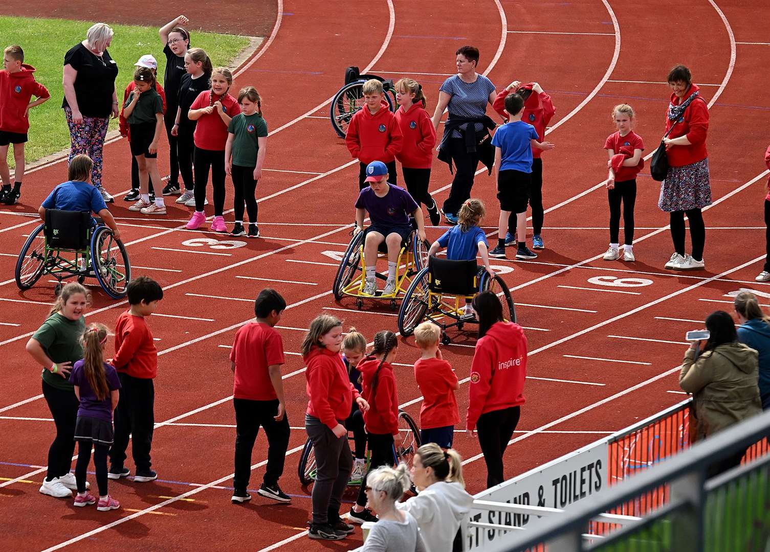 Day two of the Mini Olympics in Grantham.