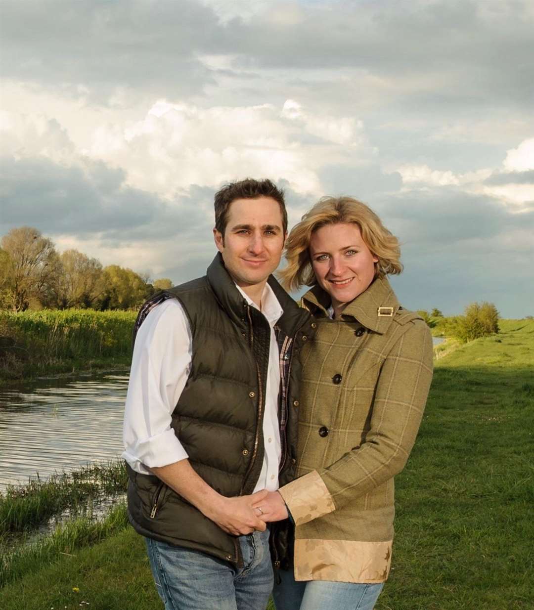 Ben and Laura Harris. Photo: Andrew Brackenbury