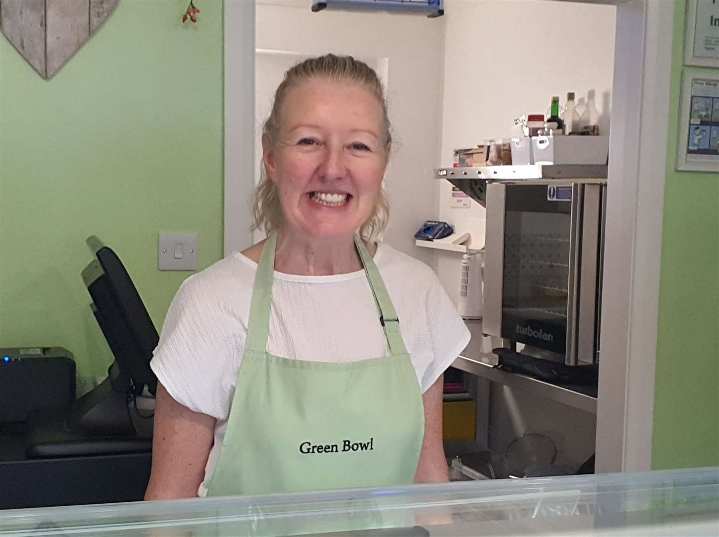 Trudy Edgington owns the Green Bowl in Spalding. PHOTO: JENNY BEAKE